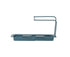 Sink Drain Tray Plastic Quick Drainage Storage Rack-Blue