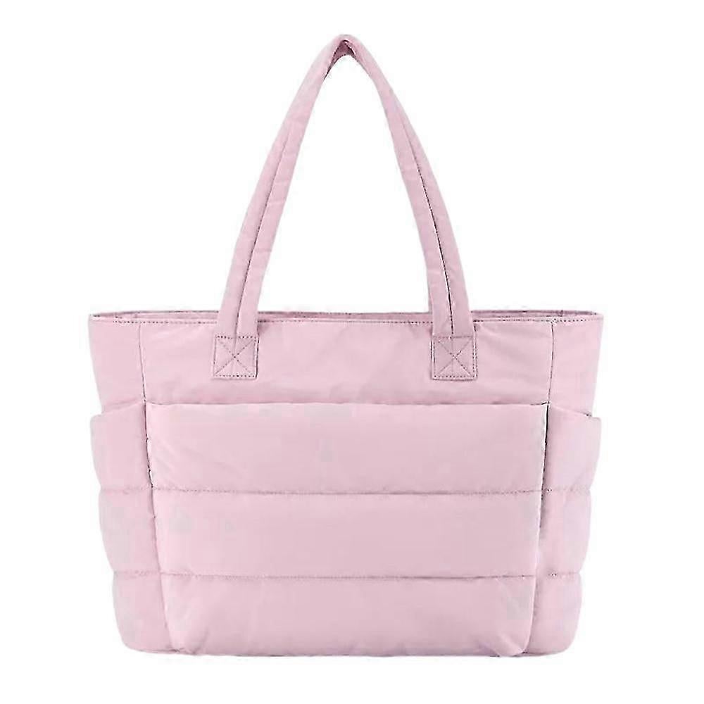 Lightweight Puffy Tote Bag for Women with Compartments Shoulder Bag