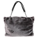 Women's Fuzzy Tote Bag Fluffy Plush Handbag Tote Purses