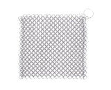 Stainless Steel Cast Iron Skillet Cleaner Chainmail Scrubber-6inch
