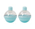 2Pcs Ice Cube Mold Reusable DIY Creative Light Bulb Shape Ice Ball Maker Household Supplies -Blue