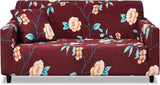 2 Seater Jacquard Elastic Sofa Cover Anti-Slip Stretch Slipcover
