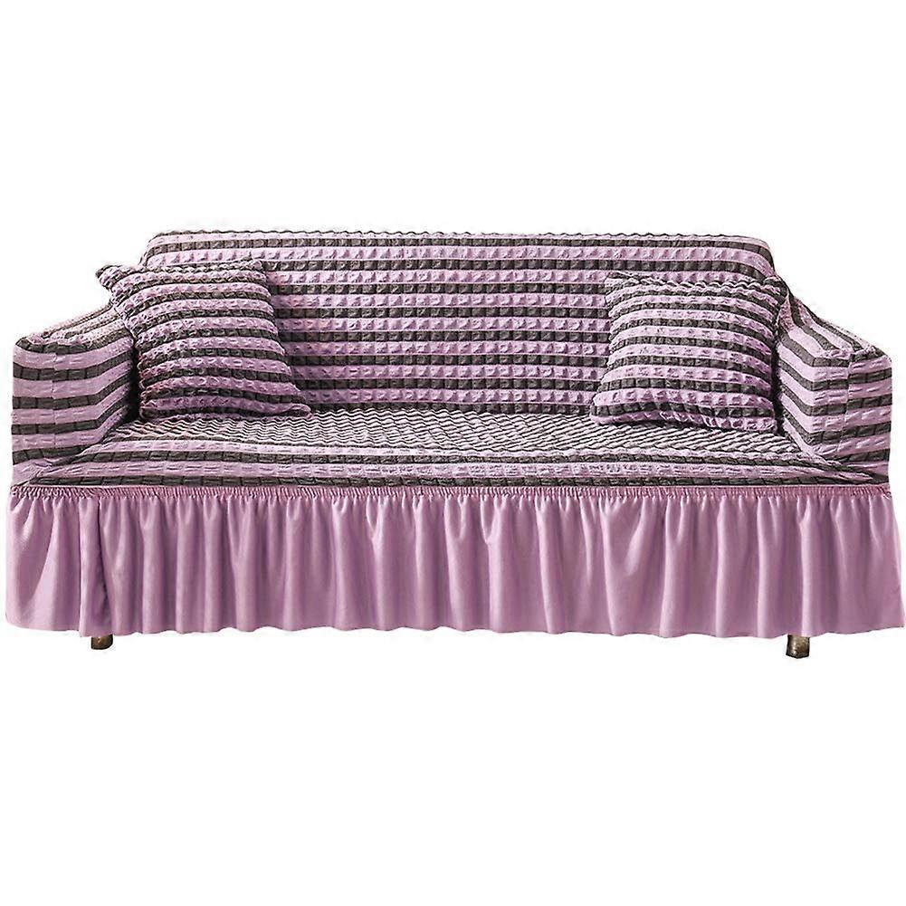 2 Seater High Elasticity Washable Sofa Cover Easy to Install Furniture Protector