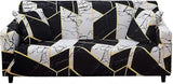 2 Seater Elastic Sofa Cover with Armrests Armchair Furniture Protector Universal Fit