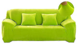 Stretch Velvet Sofa Cover 2 Seater Thick Slipcover 145-185cm