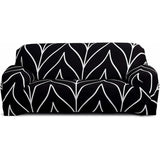 2 Seater Stretch Sofa Cover with Armrests 145-185cm