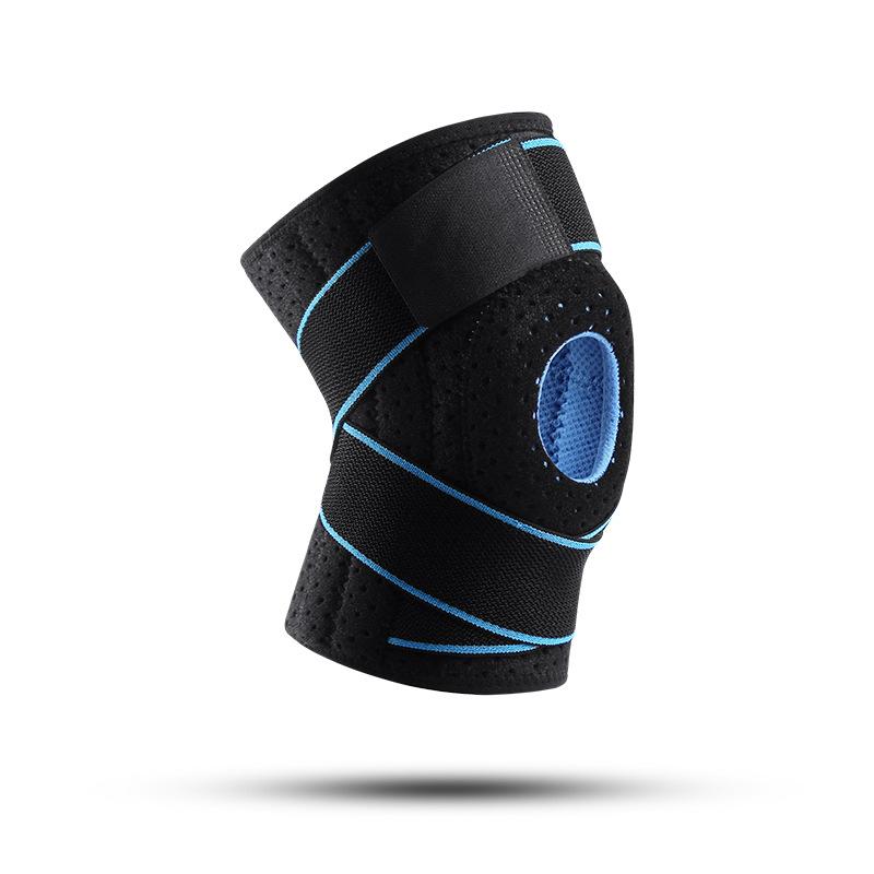 Adjustable Knee Brace with Patella Gel Pads - Open Patella Compression Wrap