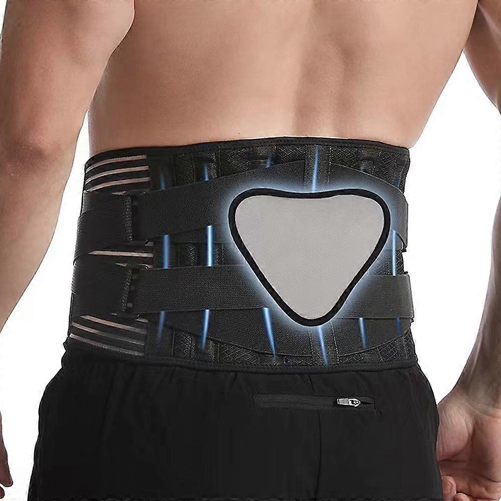 Non-slip Waist Belt - Breathable Lower Back Support Belt for Work L