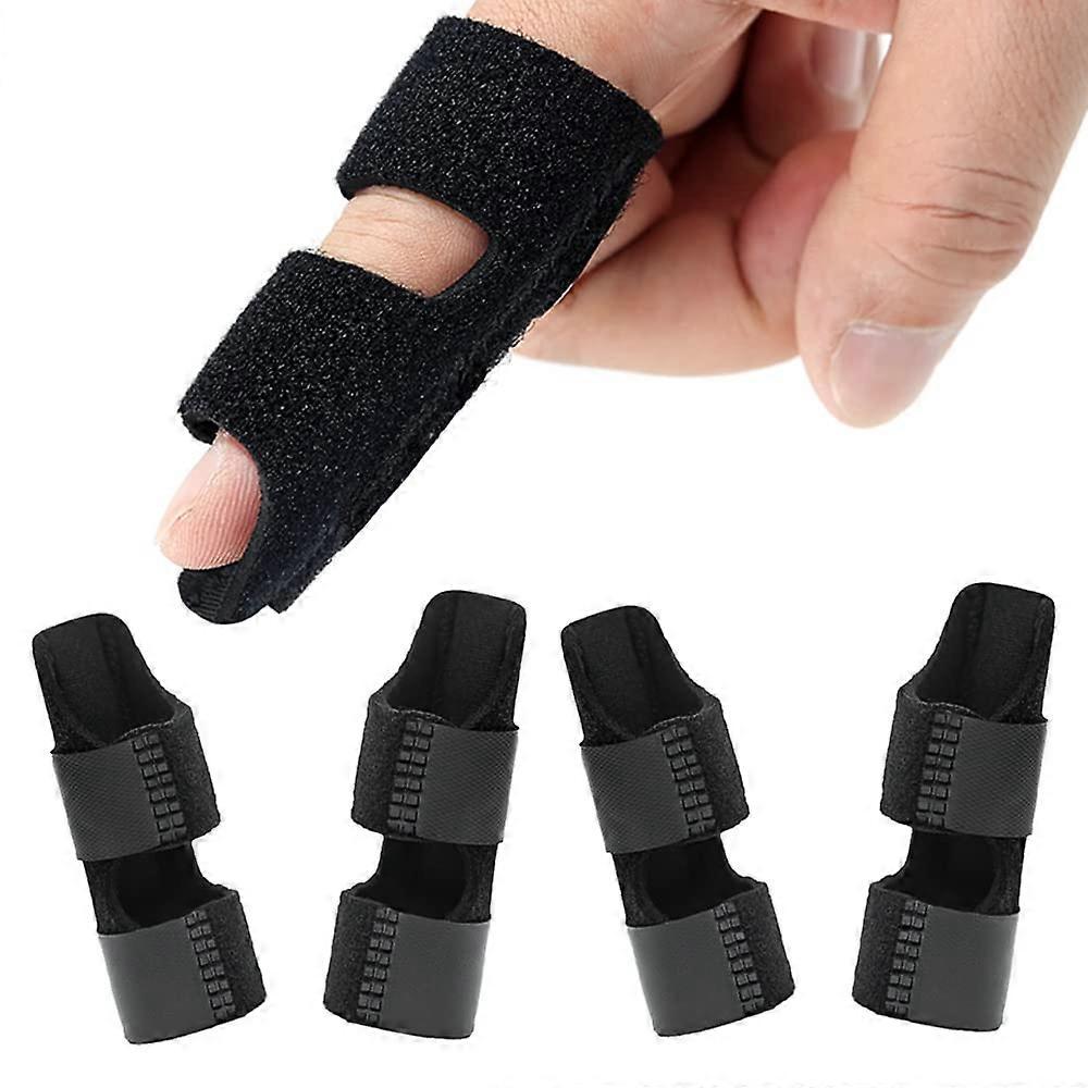 4pcs Trigger Finger Splints - Brace for Broken Finger, Arthritis & Pain Relief