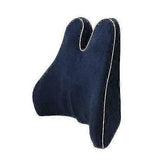 Memory Foam Lumbar Cushion - Office Chair Back Support with Removable Cover