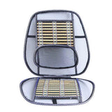 Cooling Massage Car Cushion - Breathable Summer Back & Waist Support Pad