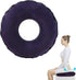 Inflatable Ring Cushion - Orthopedic Seat Pad for Coccyx & Hemorrhoid Pain Relief