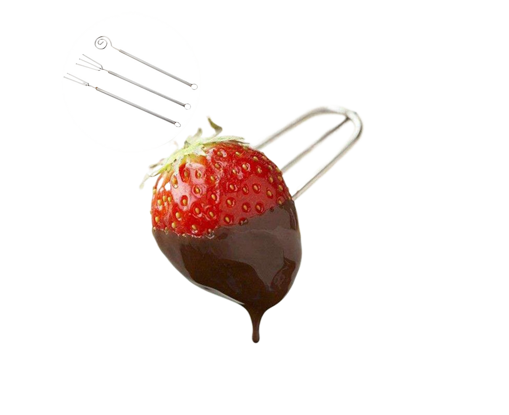 Dipping Forks Heat-resistant Stainless Steel Fondue Bakeware-Stainless Steel