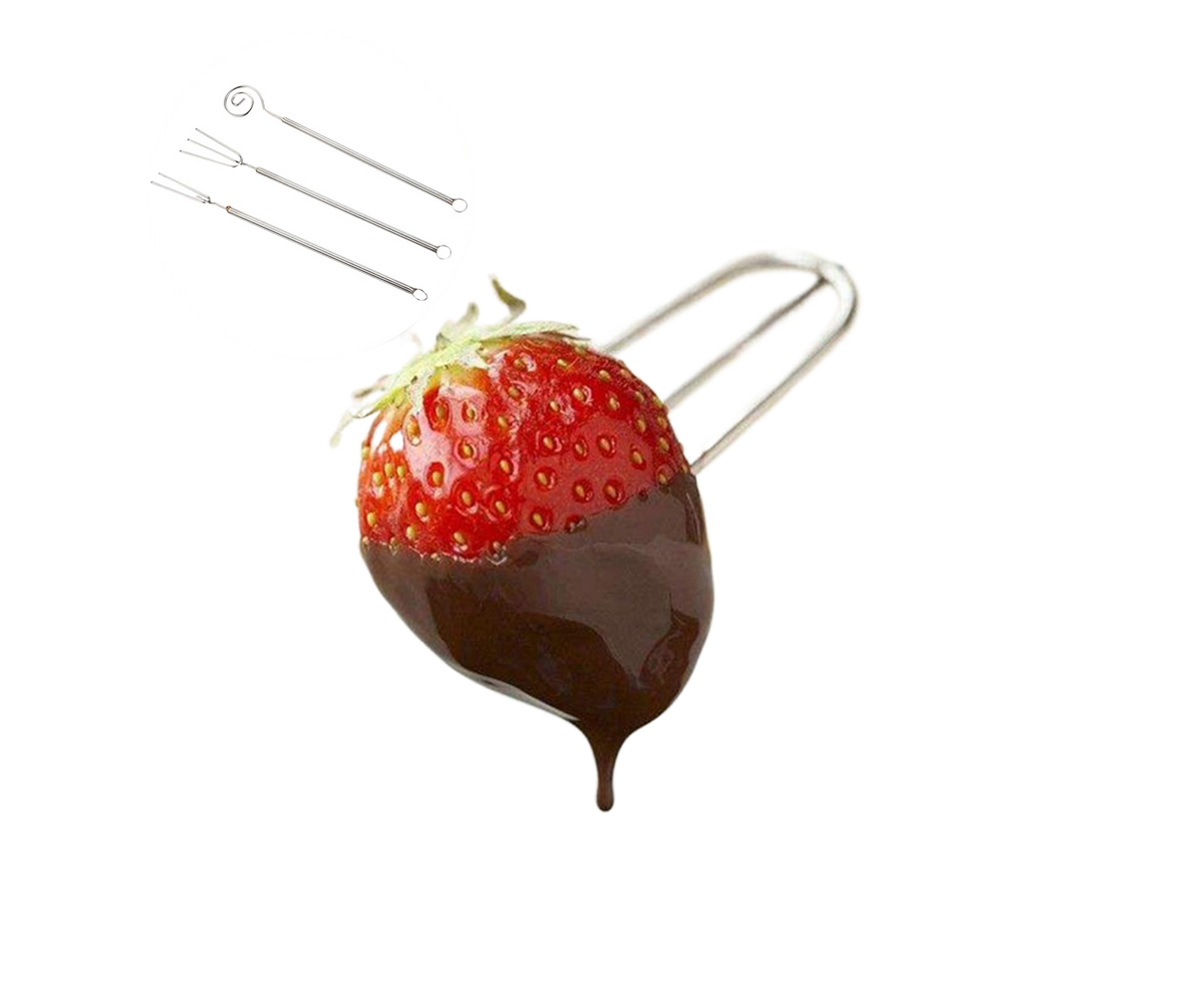 Dipping Forks Heat-resistant Stainless Steel Fondue Bakeware-Stainless Steel