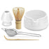 Matcha Whisk Set (5pcs) - Bowl, Bamboo Whisk, Scoop & Holder