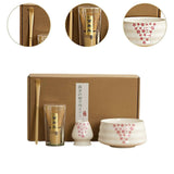 Matcha Tea Ceremony Kit - Whisk, Stand, Tools for Tea Lovers and Matcha Making