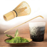 Bamboo Matcha Making Set - Whisk, Hooked Bamboo Scoop, Chashaku for Matcha Tea