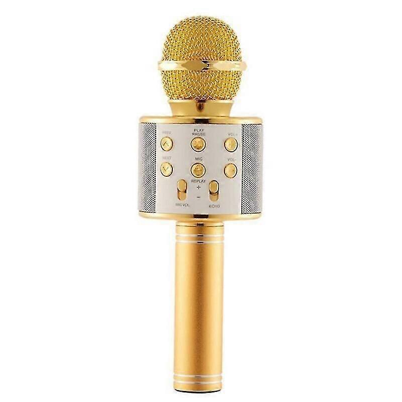 Bluetooth Wireless Microphone - KTV Singing Mic for iPhone, PC, Headset Use