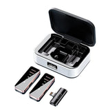 Mini Wireless Lavalier Microphone - Portable Clip-on Mic for Video and Podcast