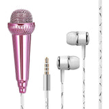 Miniature Vocal Microphone - Portable Mic for Voice Recording and Speech