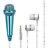 Miniature Vocal Microphone - Portable Mic for Voice Recording and Speech