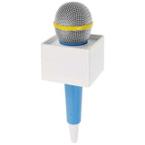 Fake Microphone Prop - Simulated Pretend Mic for Roleplay, Party, or Stage Use