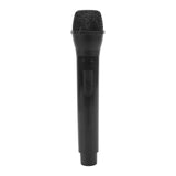 Prop Microphone - Black Plastic Fake Karaoke Mic for Stage or Party Use