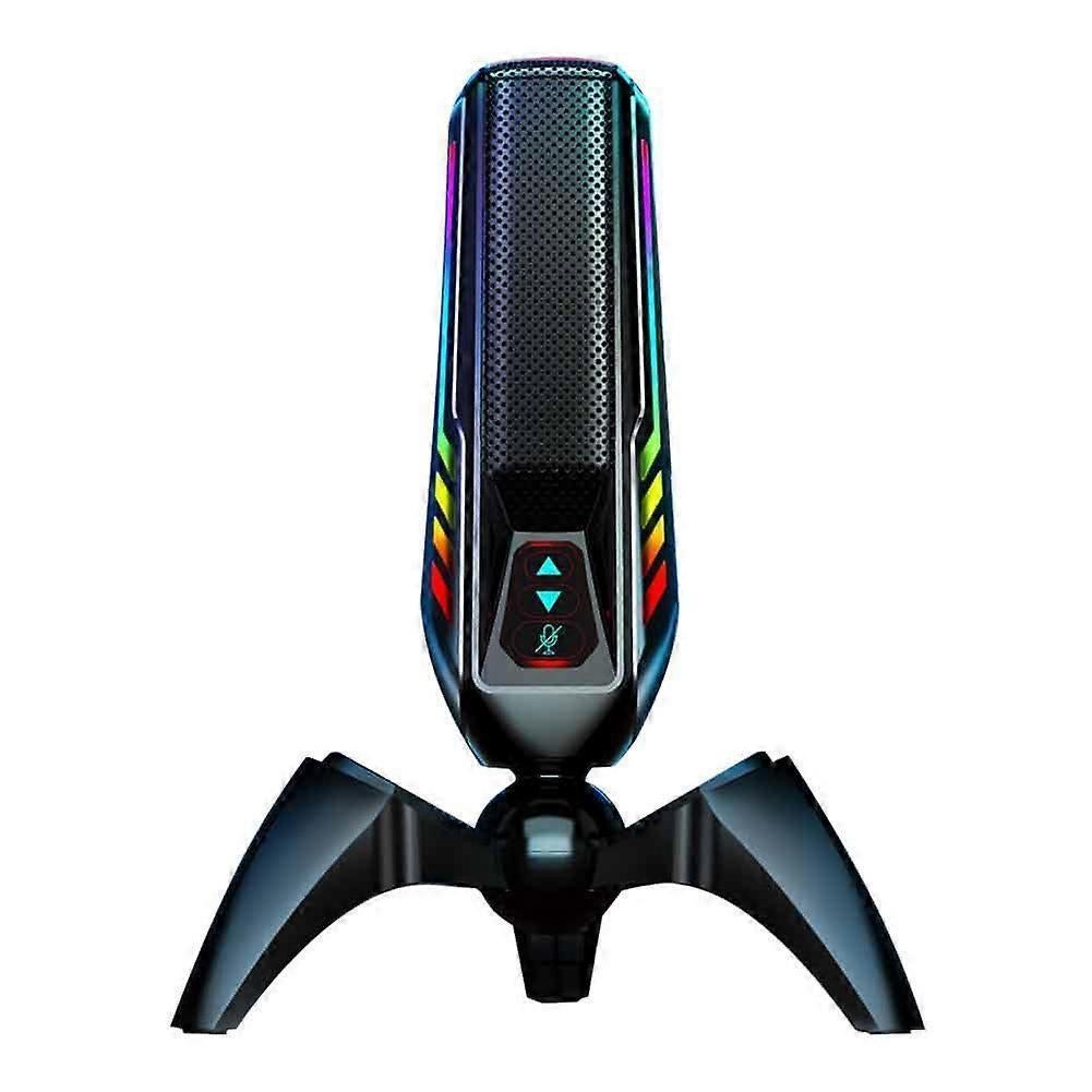 USB Gaming Microphone - Plug-and-Play Computer Condenser Mic