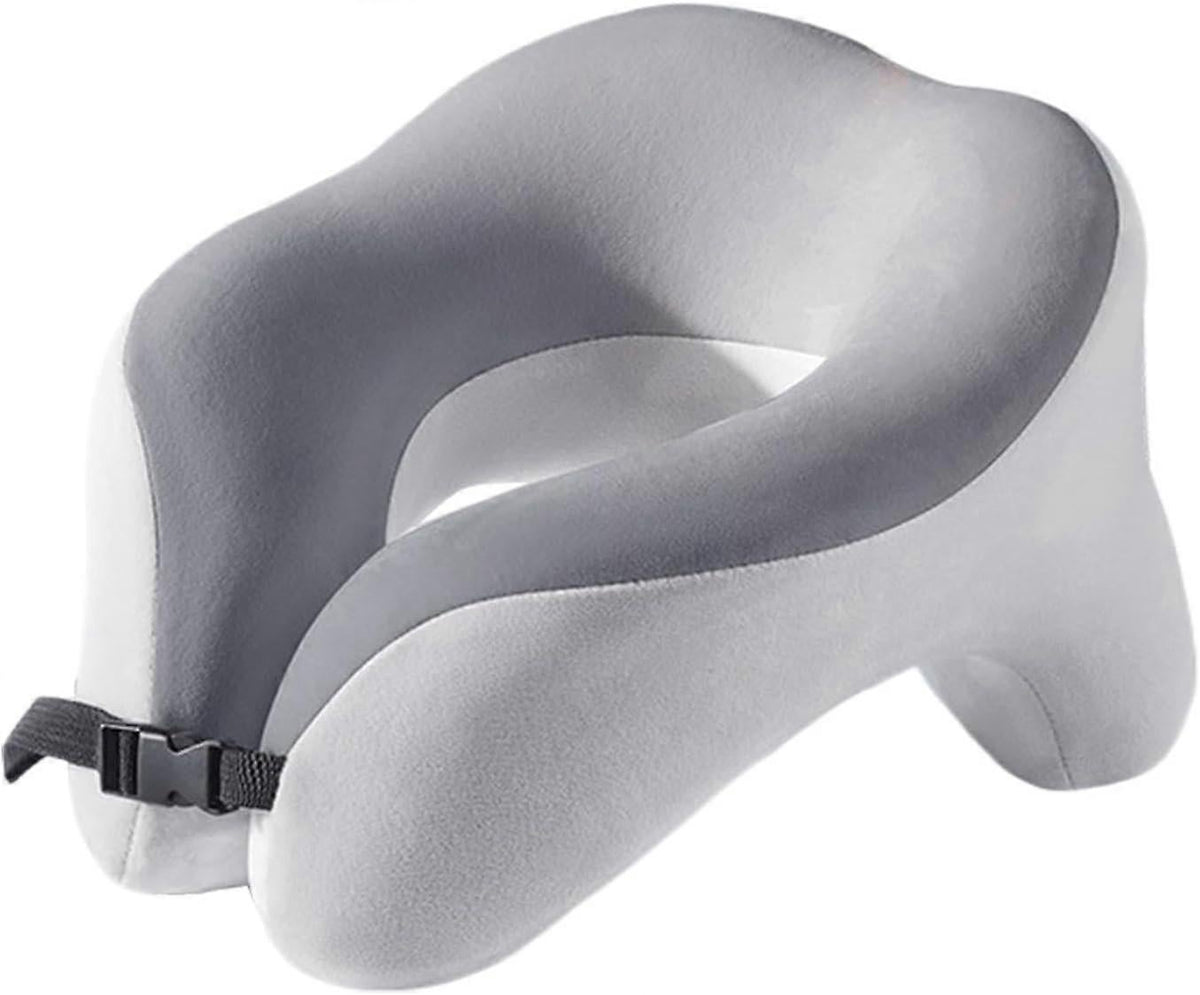 Foam Neck Support Pillow - U-Shaped Travel Pillow for Neck and Spine Alignment