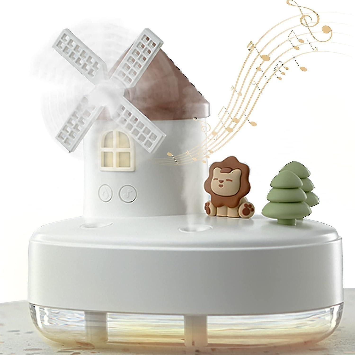 Wireless Mini Humidifier for Bedroom, Portable Babies Humidifier