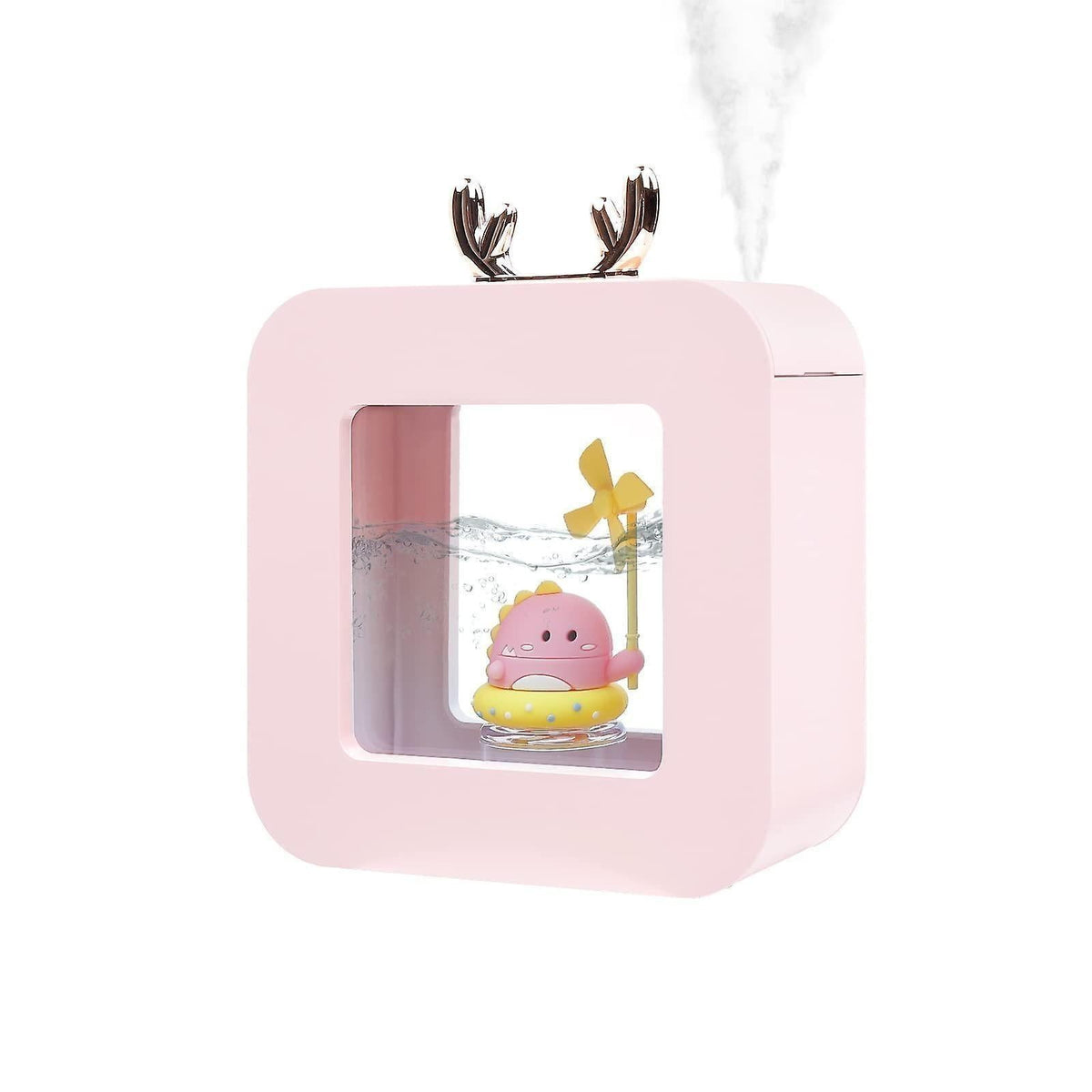 400ml Cool Mist Humidifier for Bedroom, Night Light Essential Oil Diffuser