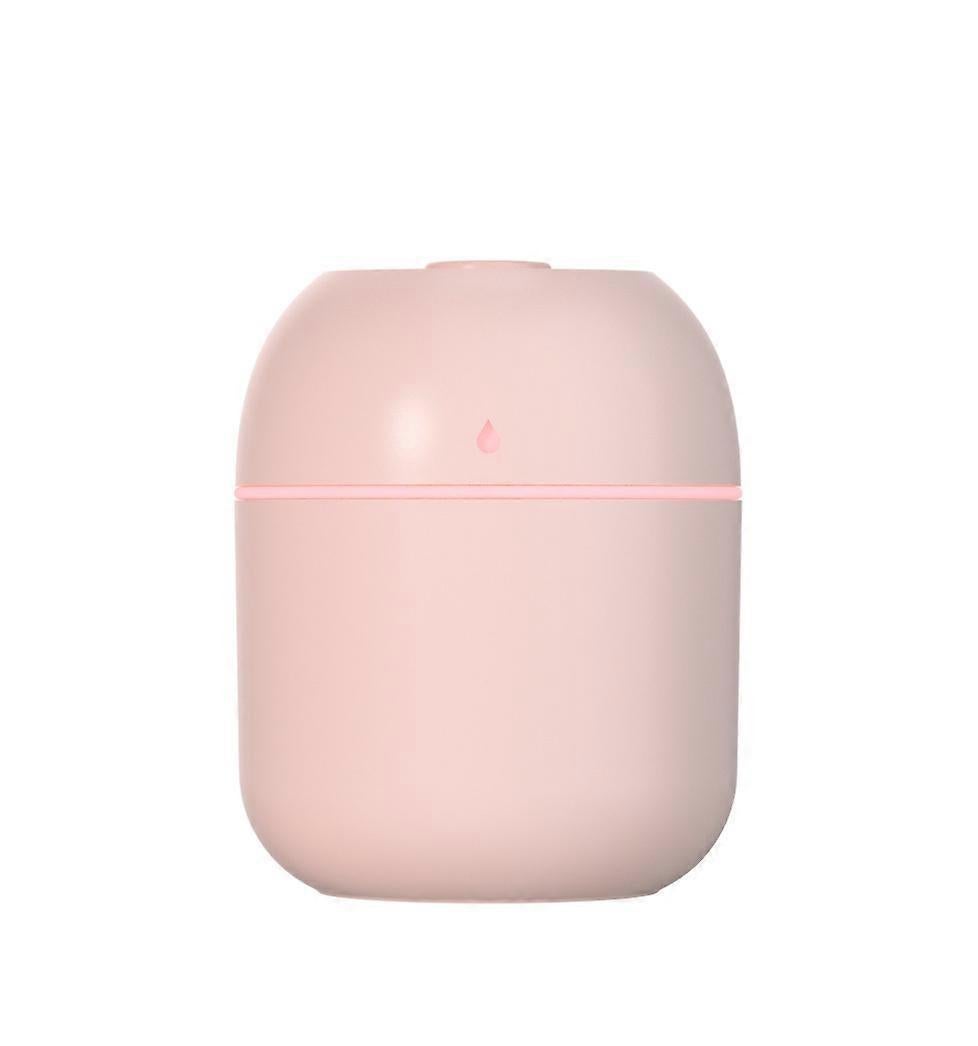 220ml Pink Air Humidifier for Bedroom, Simple USB Mini Mist Humidifier