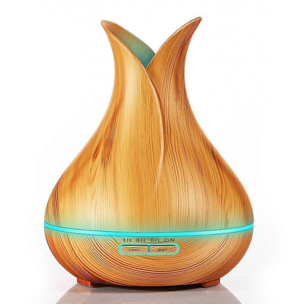 Light Wood Aroma Humidifier, Ultrasonic Air Mist Diffuser