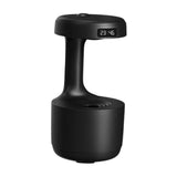 Mini Air Humidifier, Quiet Desktop Black Humidifier for Bedroom or Home Use