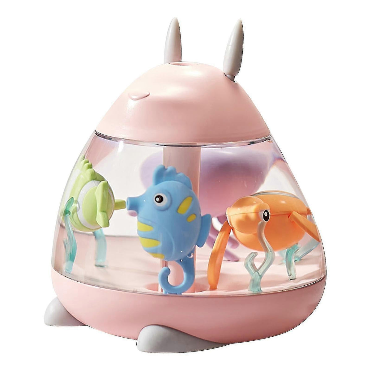 Portable USB Desk Humidifier, Silent Mini Mist Maker for Home, Travel, Office