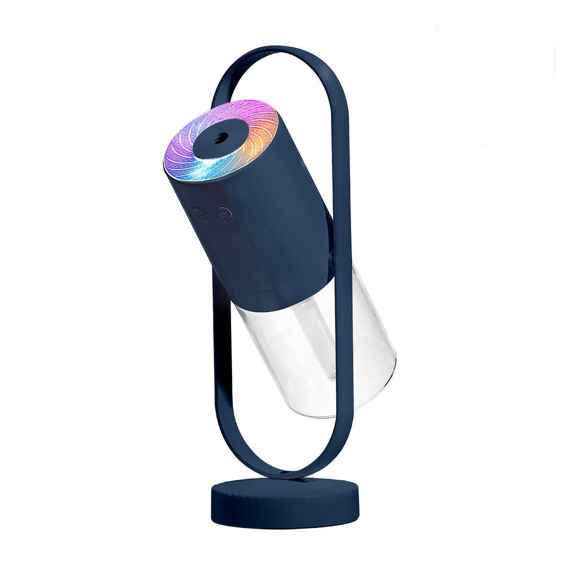 Wireless 360 Rotating Desk Humidifier with Night Light, Convenient USB Humidifier