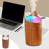 Mini Cool Mist Humidifier with Ambient Light, Quiet Personal Air Humidifier for Bedroom