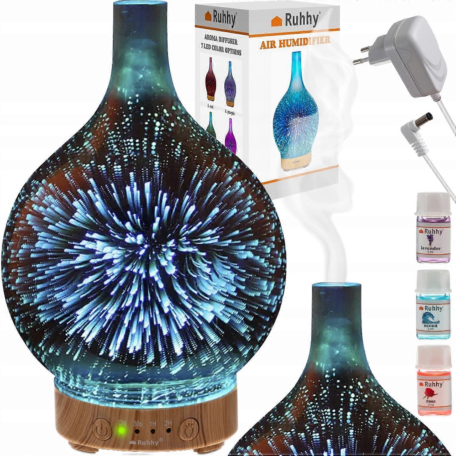 Air Humidifier with Aromatherapy Function and Soft Lamp Light