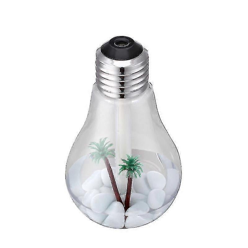 Saturn USB Humidifier, Mini Air Purifier & Humidifier with Wooden Base