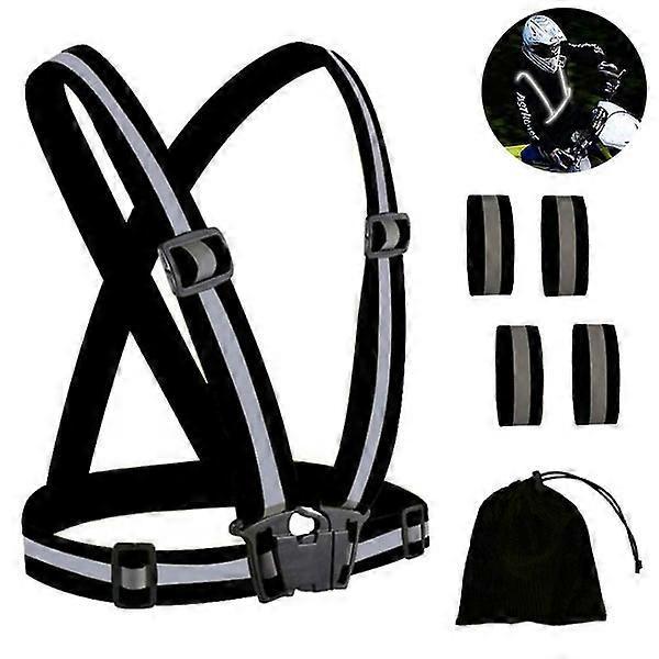 Reflective Gear for Night Running, Walking, Jogging with Hi-Vis Bands