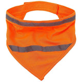 Reflective Dog Scarf, Reusable Polyester Dog Bandana Outdoor Gear - Size L