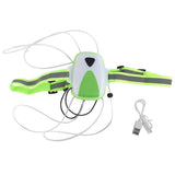 LED Reflective Vest, Rechargeable Running Gear with Multicolor Lights for Men & Women