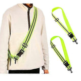 Reflective Sash Belt for Walking, 2pcs Adjustable Night Reflective Running Gear
