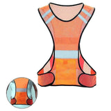 Reflective Vest with Pocket, High Visibility Gear for Running, Cycling, Dog Walking, Adults