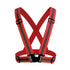 Adjustable Reflective Running Vest Gear, High Visibility security Belts for Night Activities