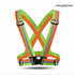 High Visibility Reflective Strap Vest, Adjustable Running Gear for Night Runners
