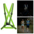Adjustable Cycling Vest, Reflective Night Gear for Biking, Running & Outdoor Sports