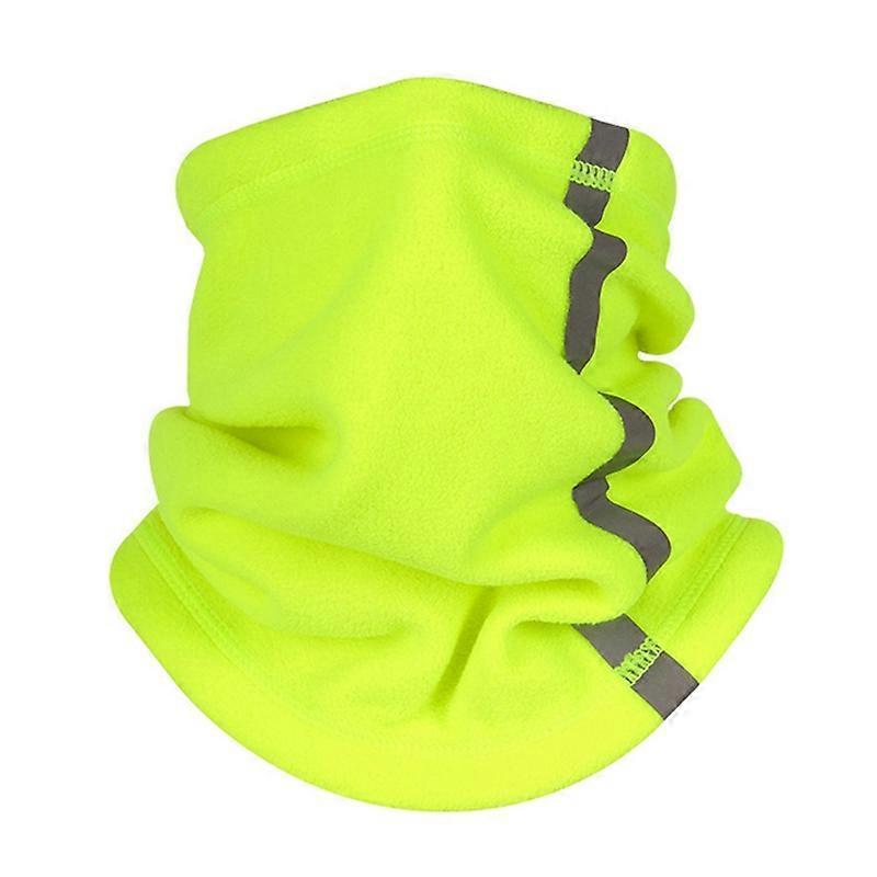 Reflective Neck Gaiter, Cold-Proof Breathable Neck Gear with Strip for Cycling