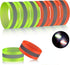 8 Pcs Reflective Bands, High Visibility Wrist & Ankle Straps for Walking or Running
