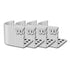 Bed Sheet Holder Clips for Thin Sheets, Grey, Secure Fit Fasteners